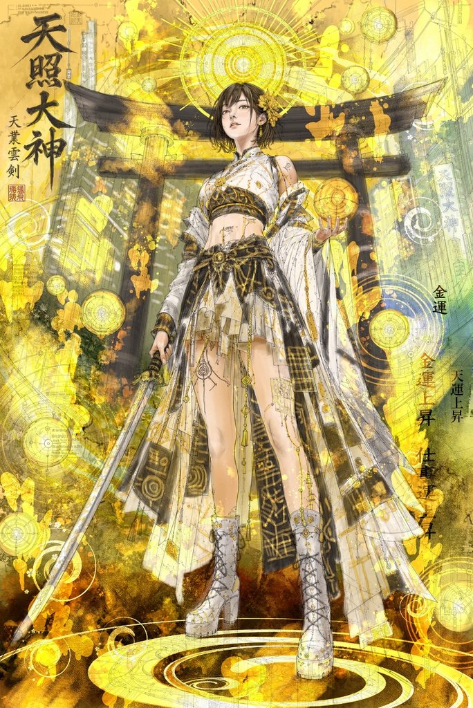 金運上昇天照大神