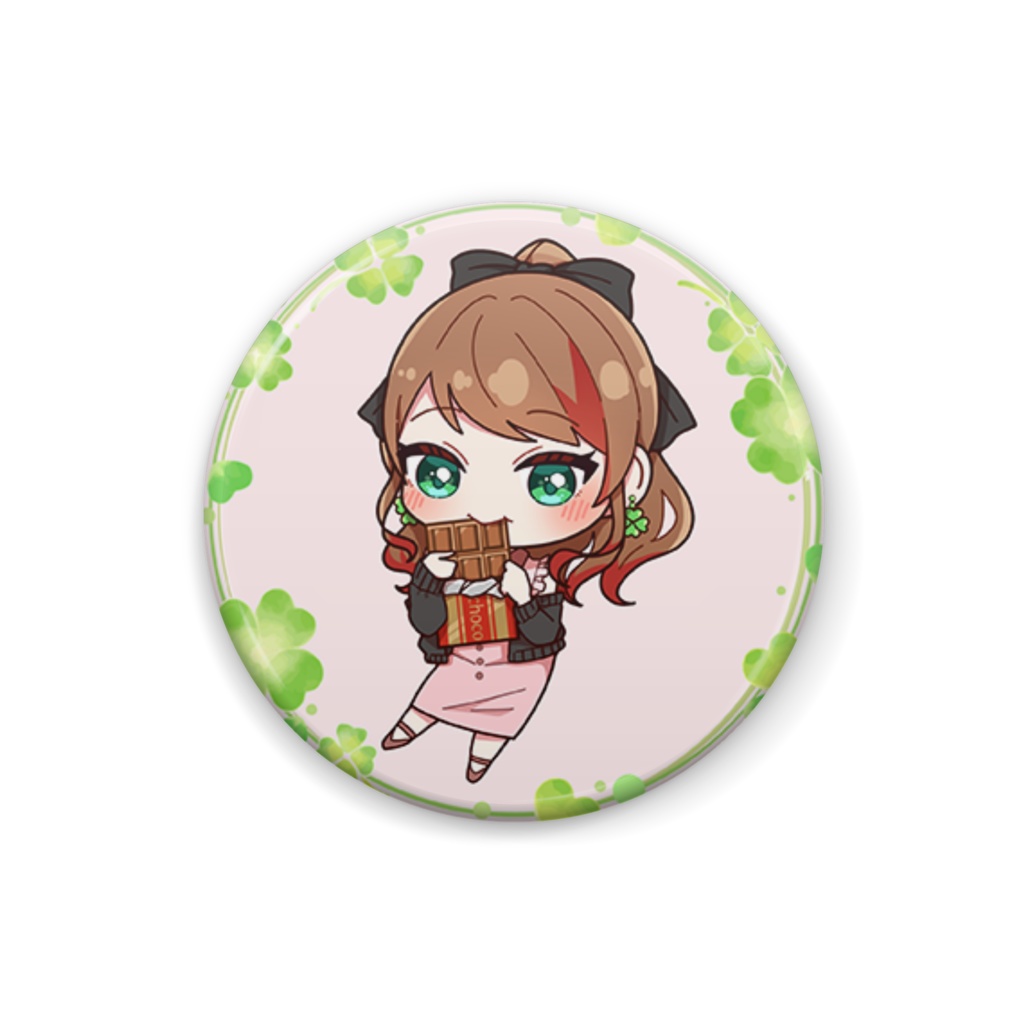 ふじかわあや乃 2022年誕生日缶バッチ