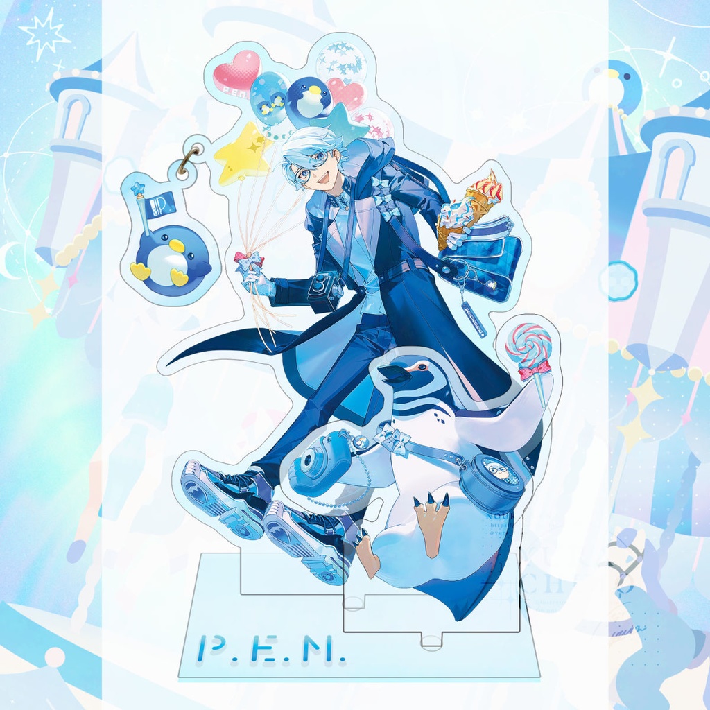 アクリルオブジェ_P.E.N.