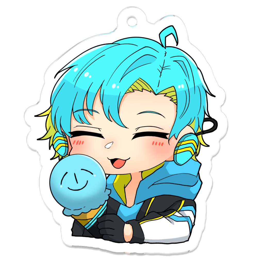 眠音　ちびキャラ　アクリルキーホルダー