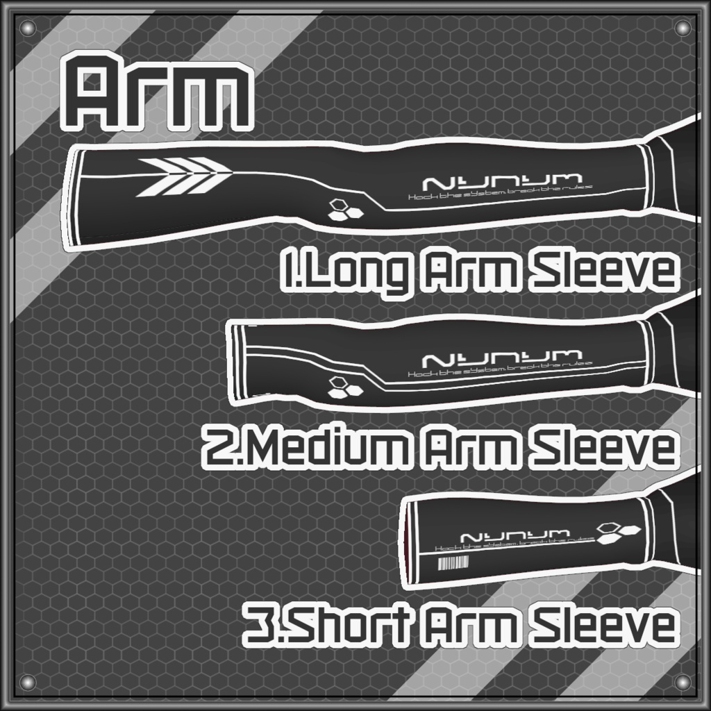 【Free/無料】VMP 切り替え型グローブセット/Switchable Glove Set【VRoid】