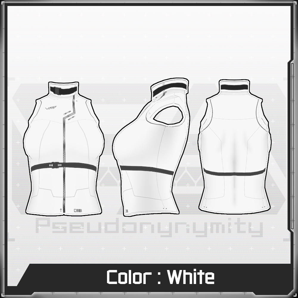 【Free/無料】VMP FrontZip Inner【VRoid】