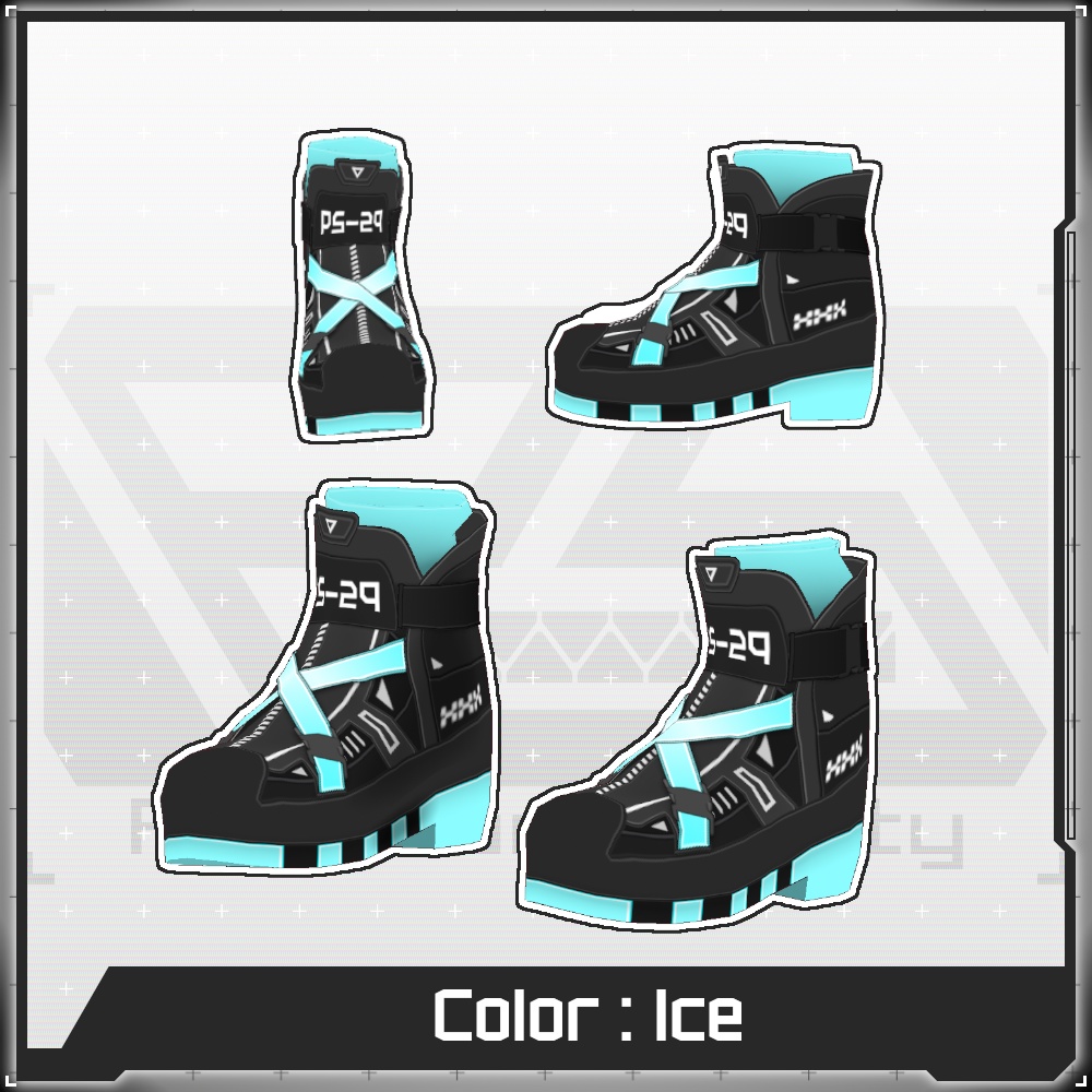 【Free/無料】VMP Short Boots【VRoid】