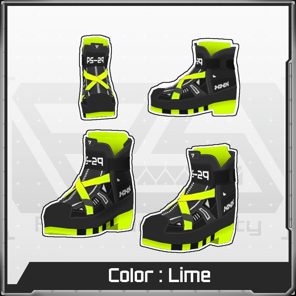 【Free/無料】VMP Short Boots【VRoid】