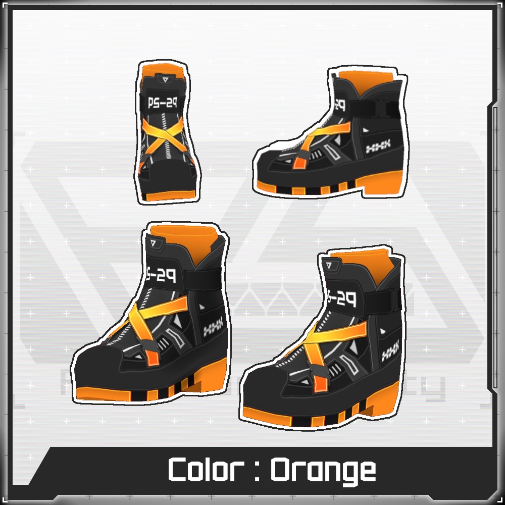 【Free/無料】VMP Short Boots【VRoid】