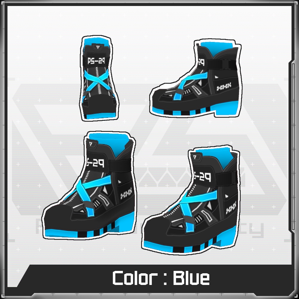 【Free/無料】VMP Short Boots【VRoid】