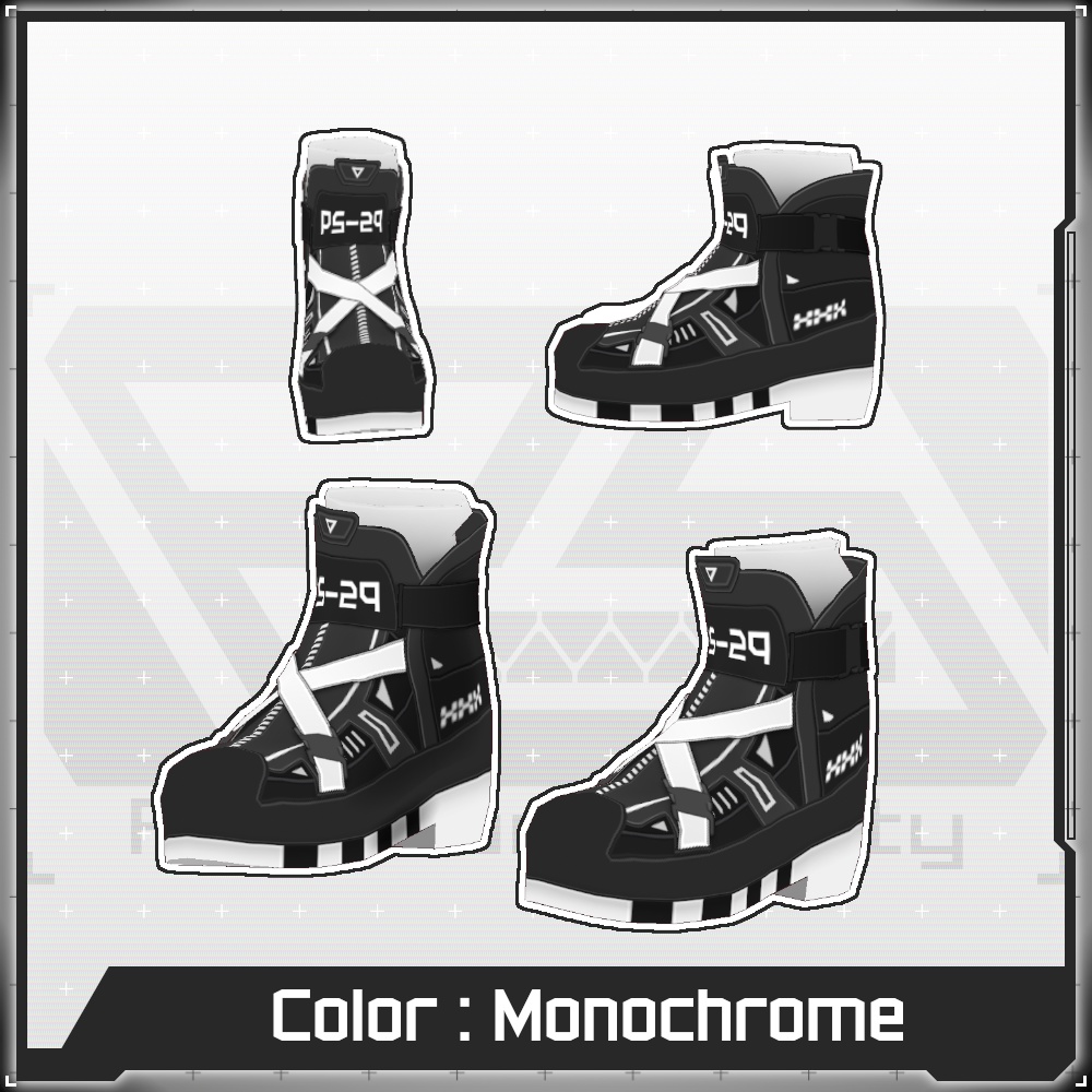 【Free/無料】VMP Short Boots【VRoid】