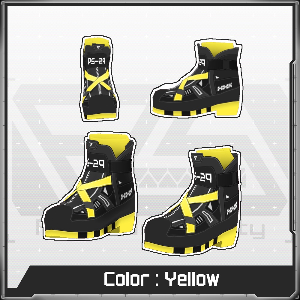 【Free/無料】VMP Short Boots【VRoid】