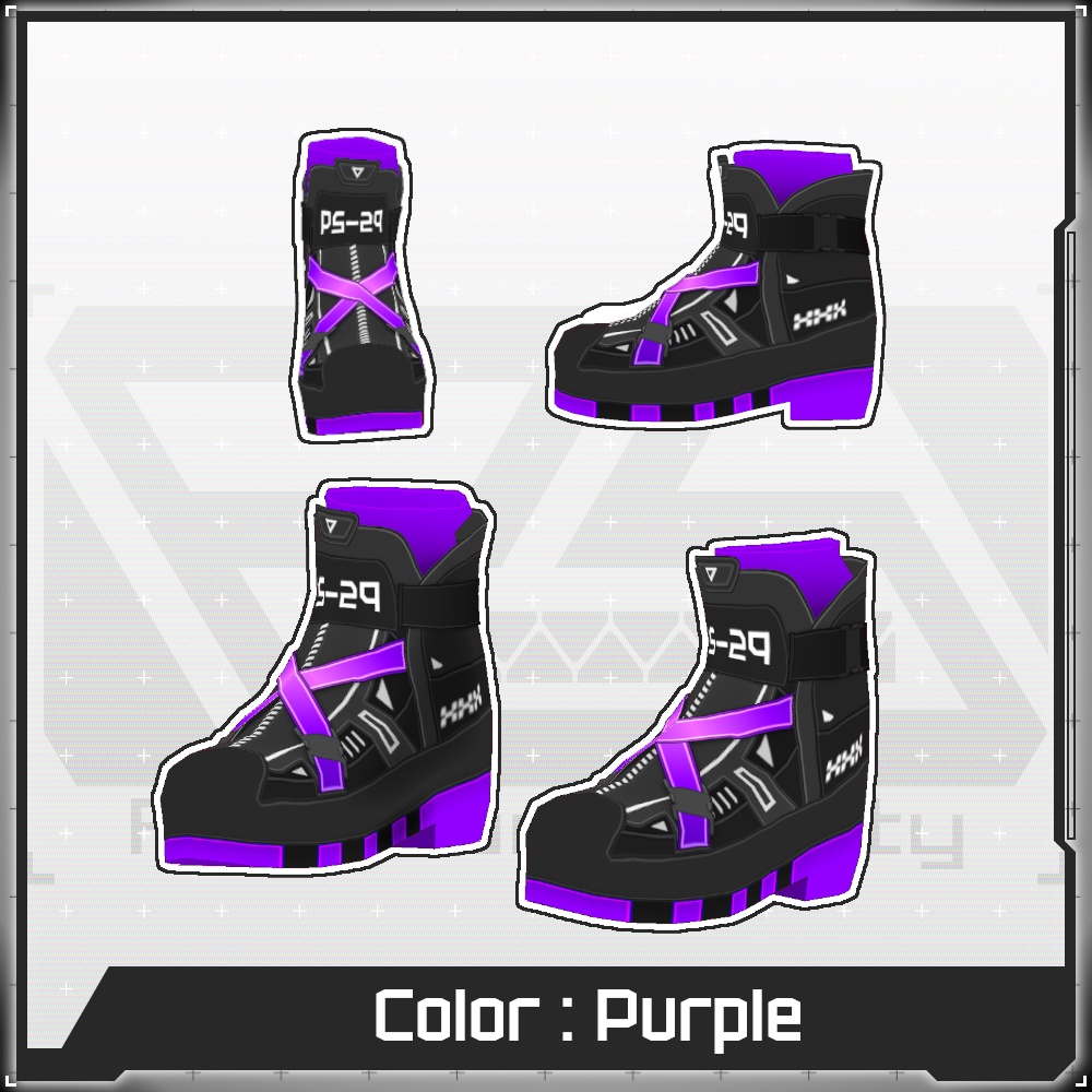 【Free/無料】VMP Short Boots【VRoid】