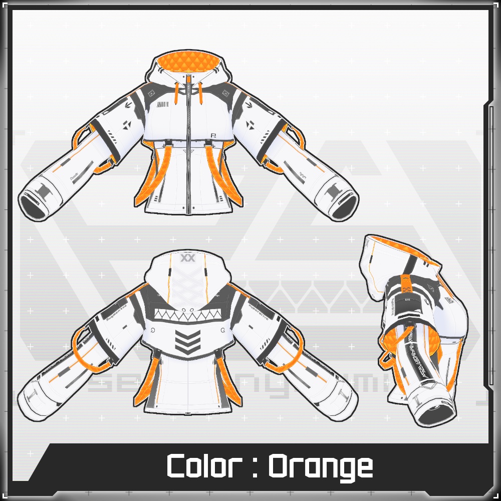 【Free/無料】VMP Layered Hoodie【VRoid】