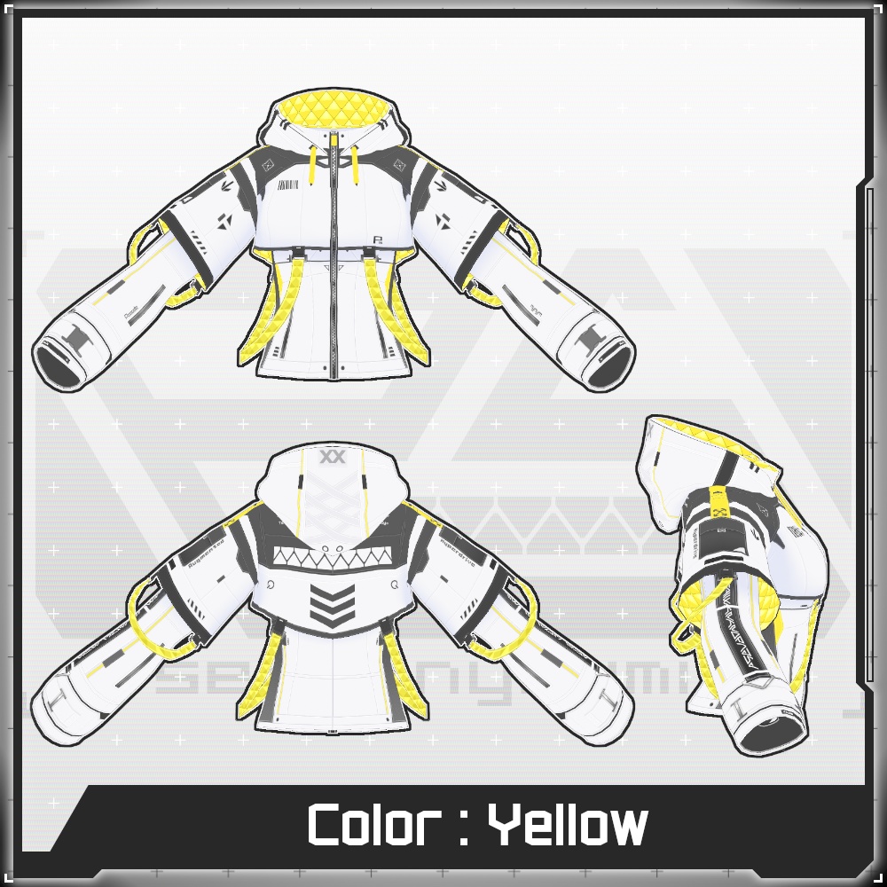 【Free/無料】VMP Layered Hoodie【VRoid】