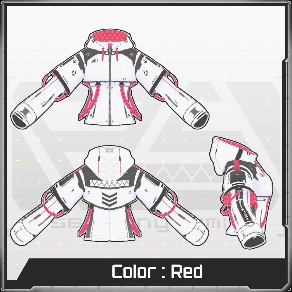 【Free/無料】VMP Layered Hoodie【VRoid】