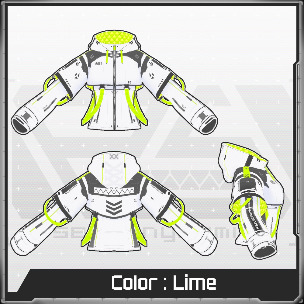 【Free/無料】VMP Layered Hoodie【VRoid】