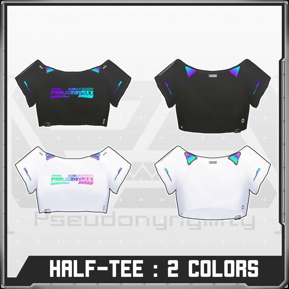 【Free/無料】VMP Tanktop and Half-Tee【VRoid】