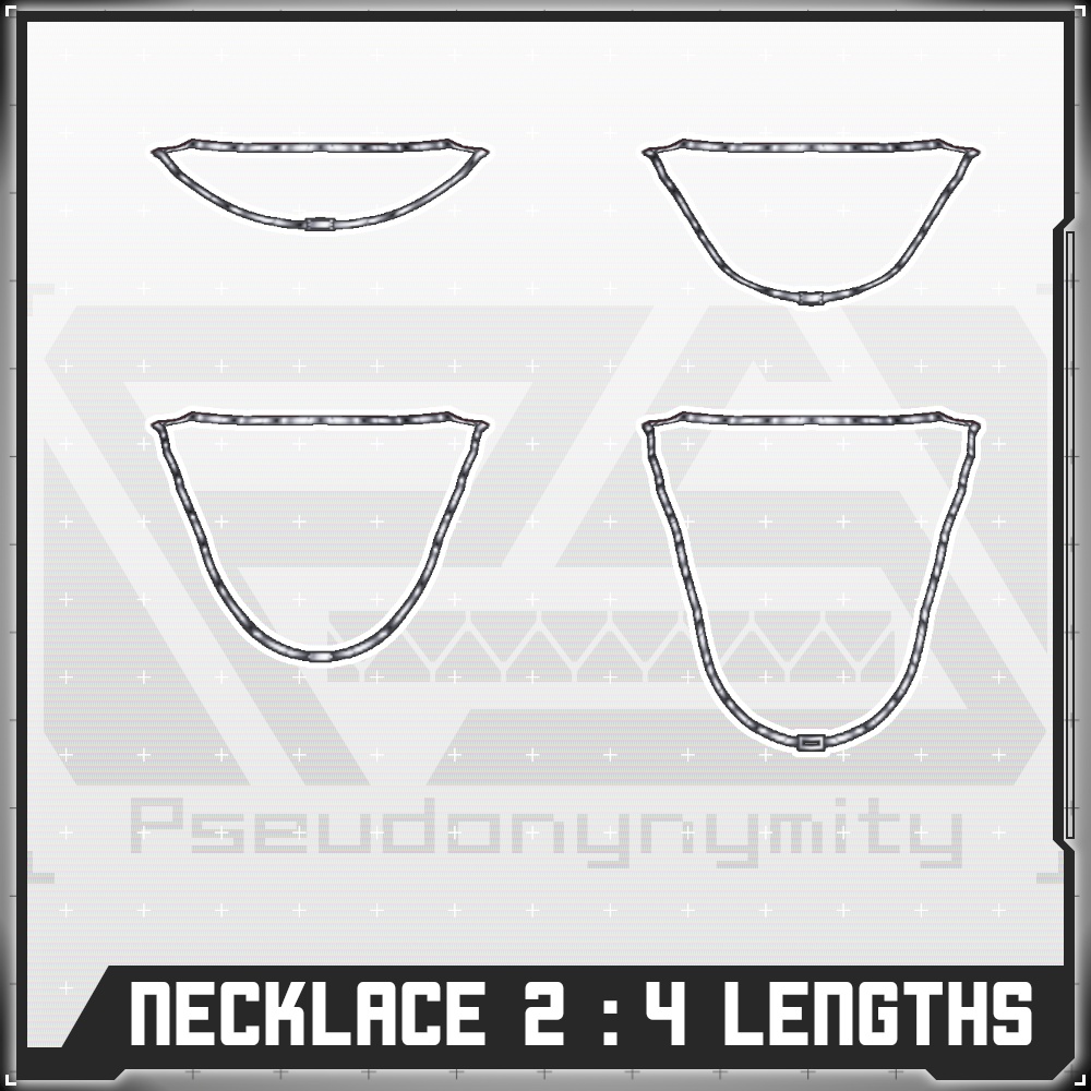 【Free/無料】VMP Choker and Necklace【VRoid】