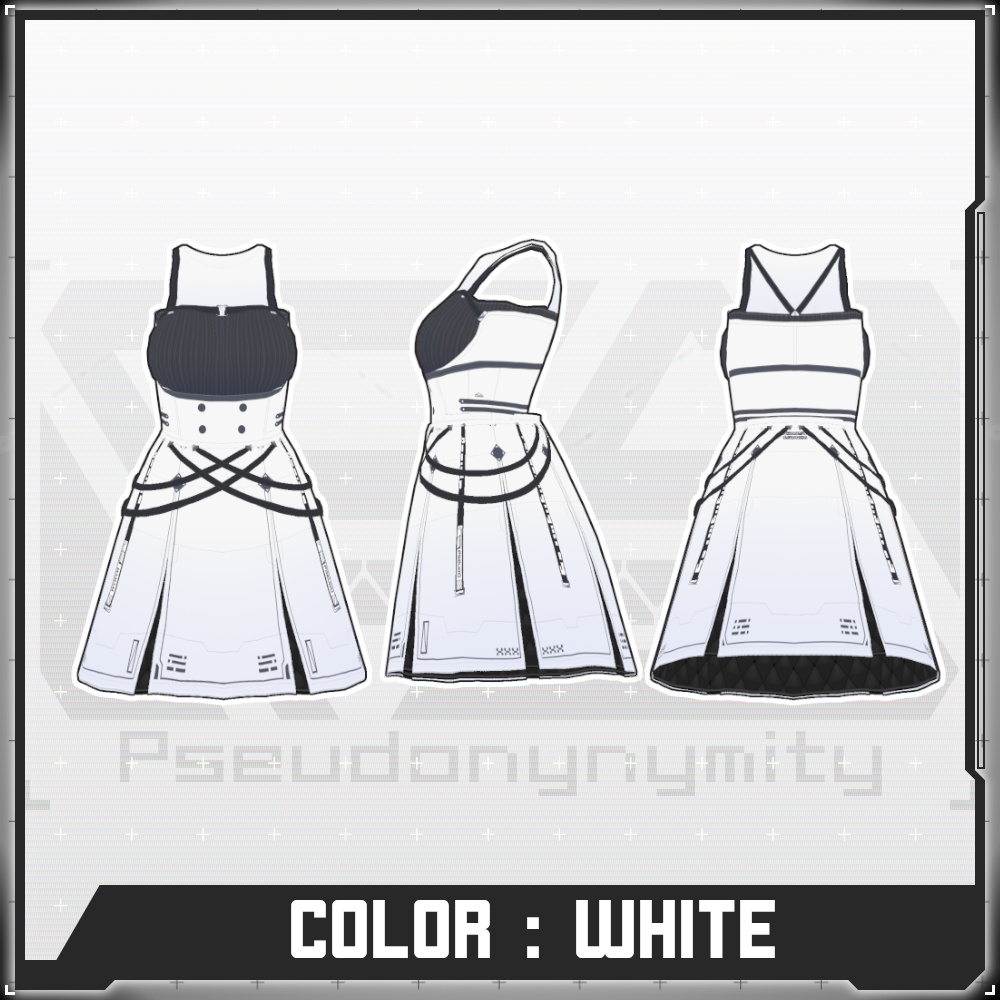 【Free/無料】VMP One-pieceDress【VRoid】