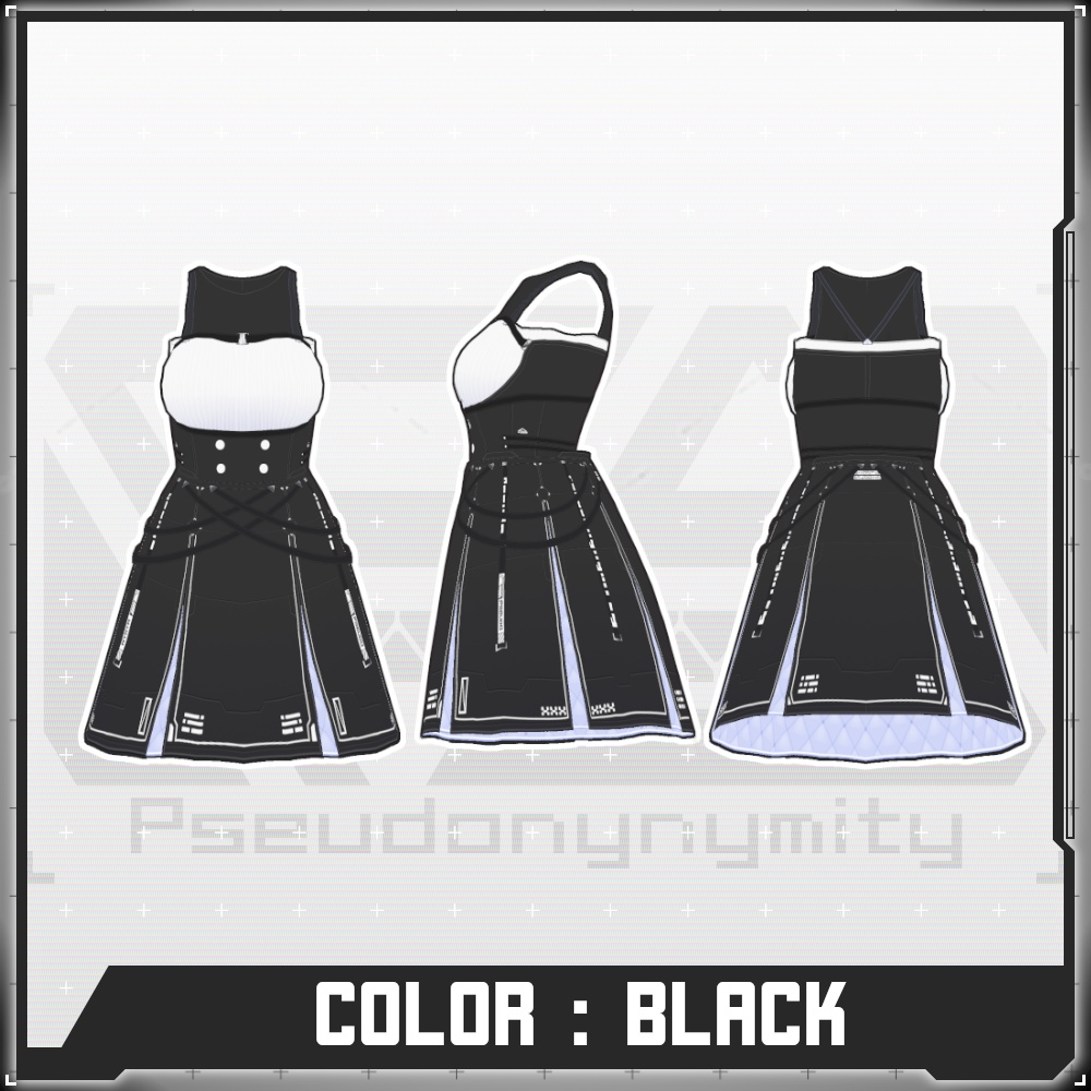 【Free/無料】VMP One-pieceDress【VRoid】