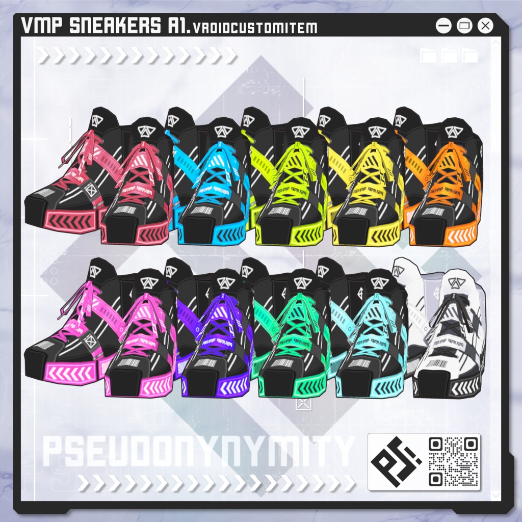 【Free/無料】VMP SneakersA1【VRoid】