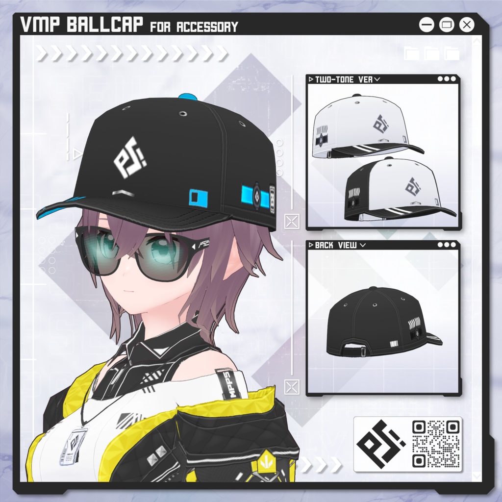 【Free/無料】VMP Ballcap【VRoid】