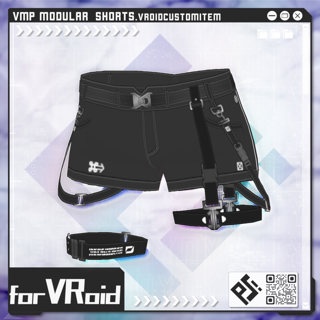 【Free/無料】VMP ModularShorts【VRoid】