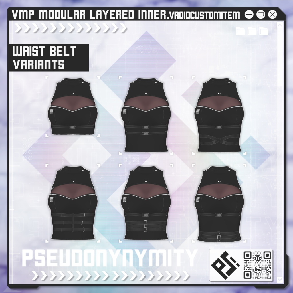 【Free/無料】VMP ModularLayeredInner【VRoid】