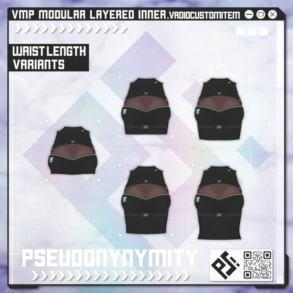 【Free/無料】VMP ModularLayeredInner【VRoid】