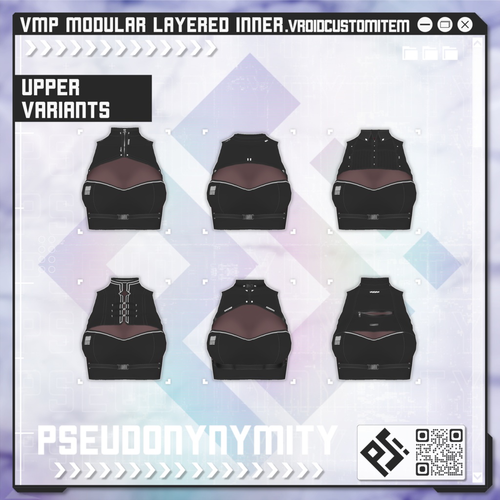 【Free/無料】VMP ModularLayeredInner【VRoid】