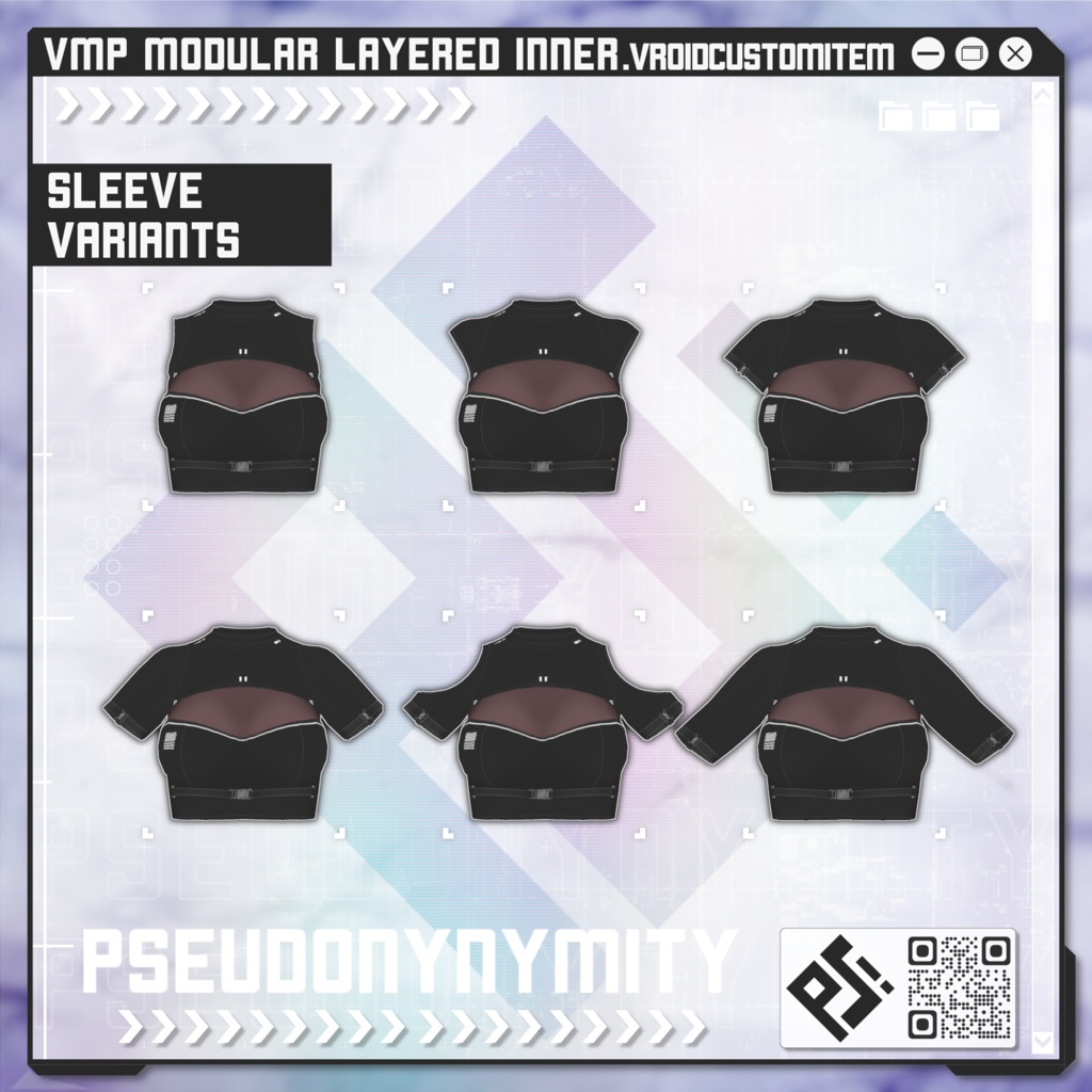 【Free/無料】VMP ModularLayeredInner【VRoid】