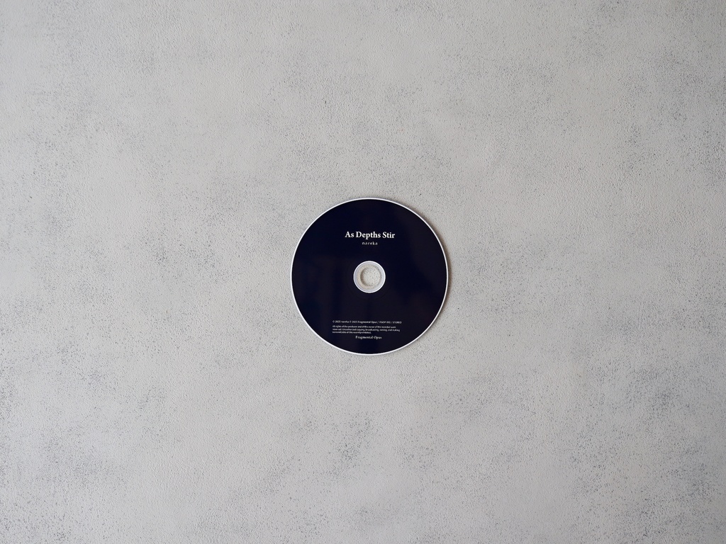 【CD+冊子】『As Depths Stir』 / nareka