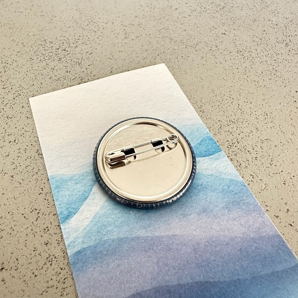 『道』缶バッジ