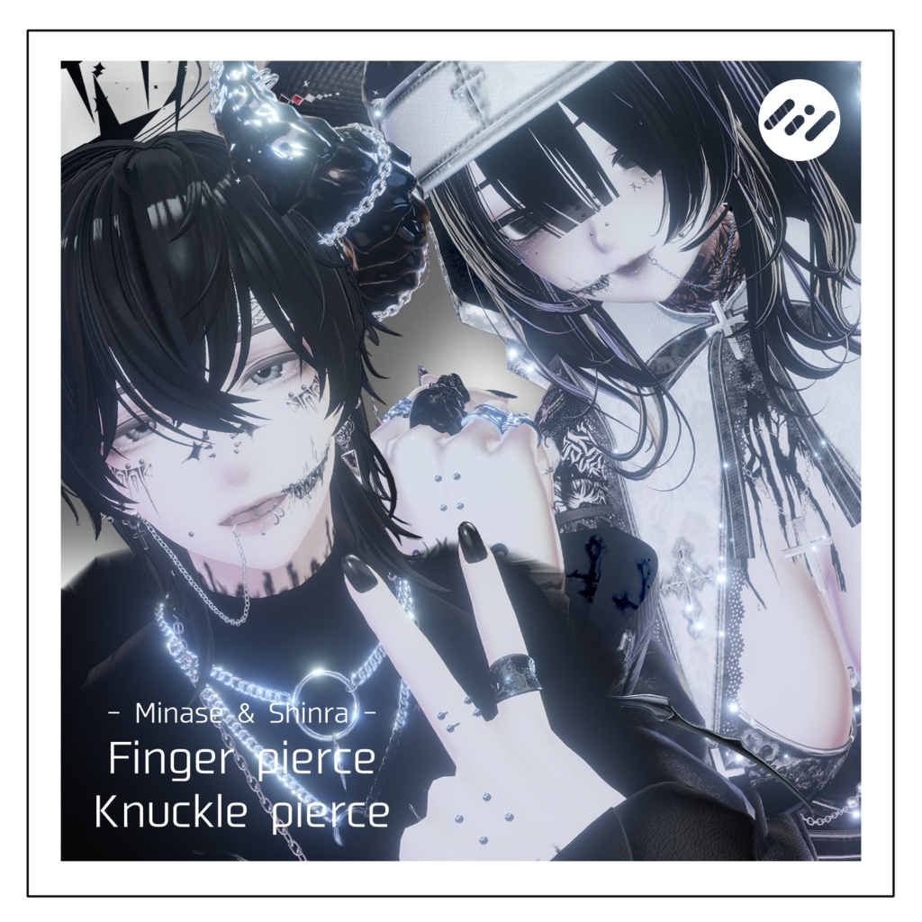 【minase & shinra】body pierce【水瀬 & 森羅】