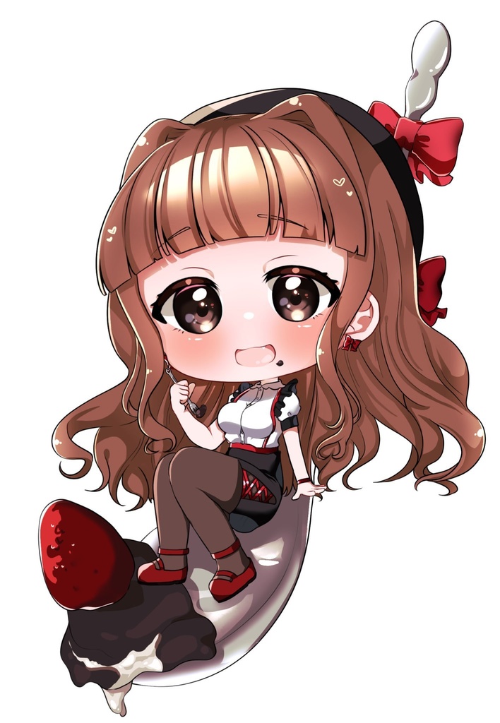 楠木バレンタインアクキー