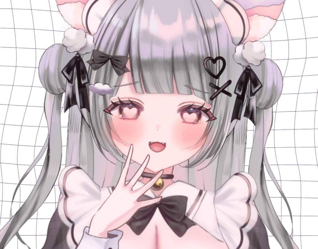 🖤りぼんにゃんメイド🖤