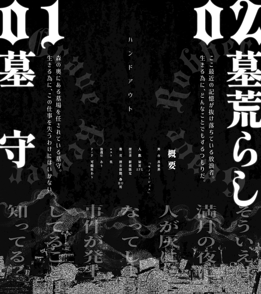 【CoC】魔女の墓庭【SPLL:E186129】