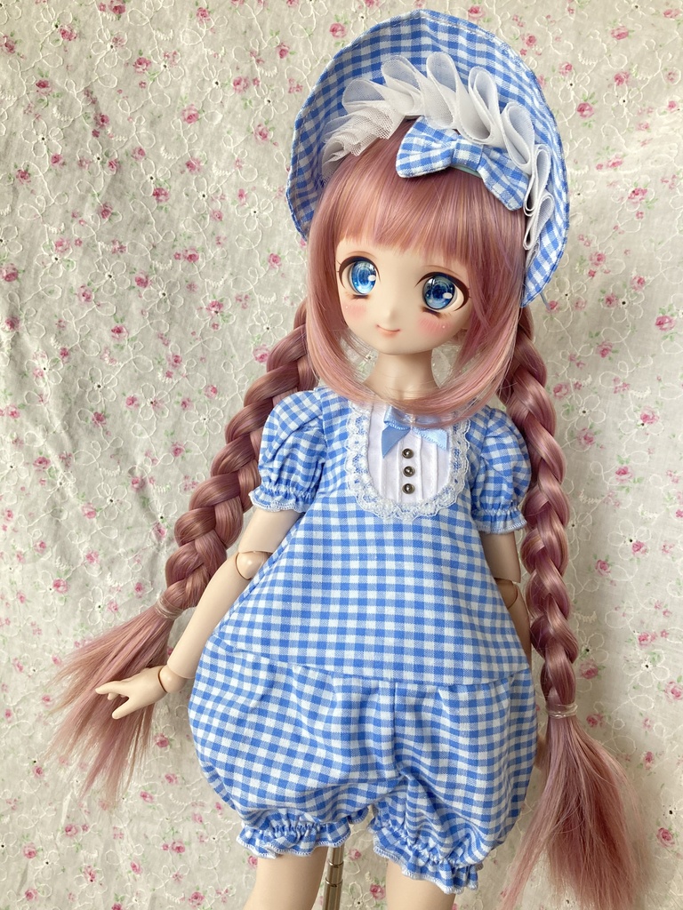 MDD S胸 ロンパース 青