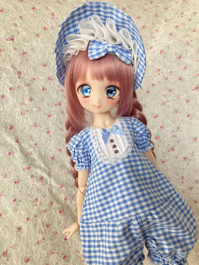 MDD S胸 ロンパース 青