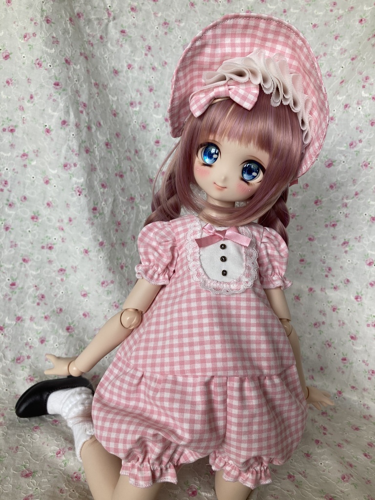 MDD S胸 ロンパース ピンク