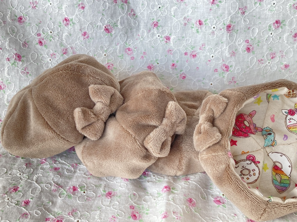 ベレー帽(1/3サイズ)ミルクチョコ