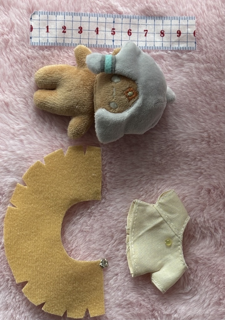 (非公式) 手のひらサイズの星の子ぬい (約8センチ)