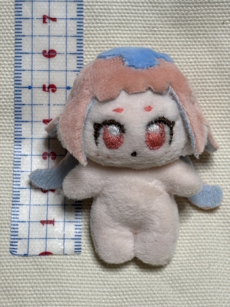 無属性　自作ぬいぐるみ　ハンドメイド　6センチ＊ピンククラゲちゃん
