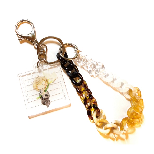 【にじそうさく11】おやすみアクリルバッグチャーム