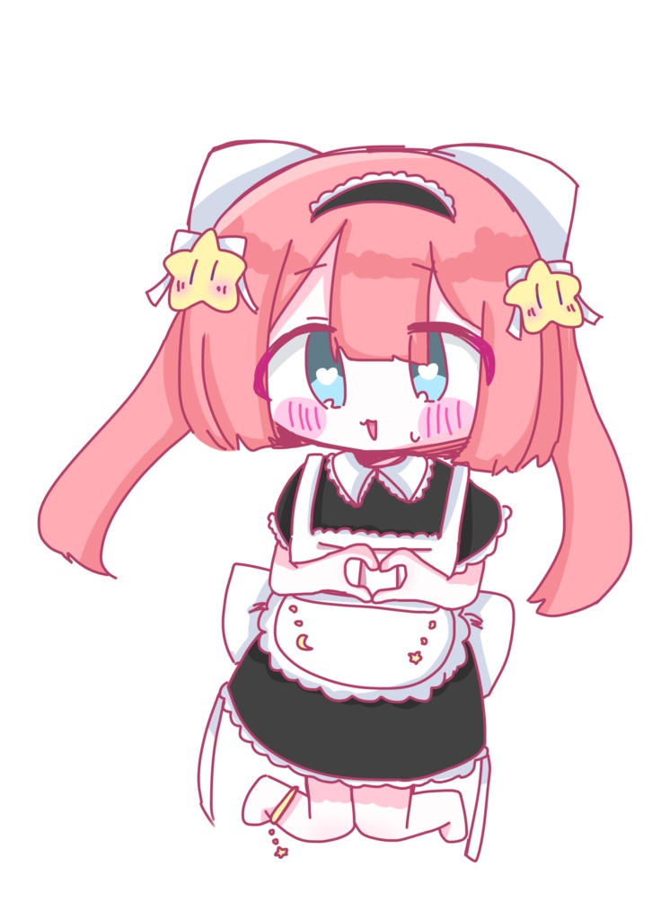 萌♡メイド服アクリルキーホルダー