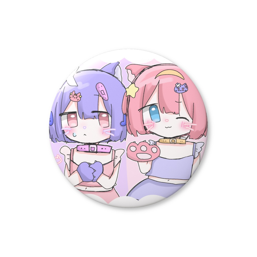 登録者150人記念☆猫ちゃん缶バッチ