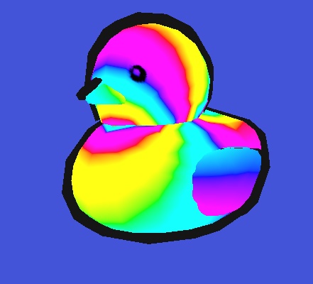 【無料アリ】あひる 16色セット アウトライン・ゲーミングアヒルシェーダー付き (RubberDuck )