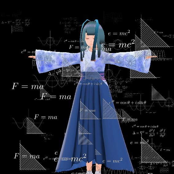 【Vket5】天才キャラが周りに浮かせてるやつエフェクト/アホアホエフェクト (Effect that flows around people who look geneous/Silly Effect)