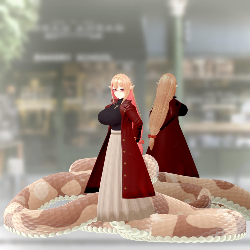 オリジナル3Dモデル【アルマ】