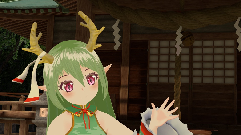 オリジナル3Dモデル【ミント】