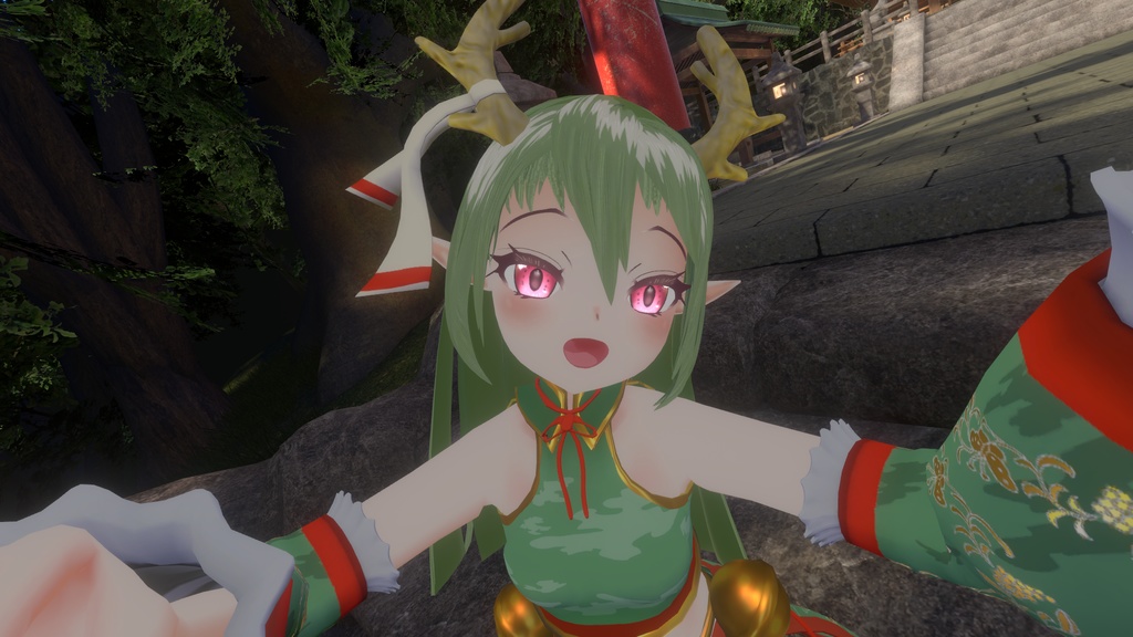 オリジナル3Dモデル【ミント】