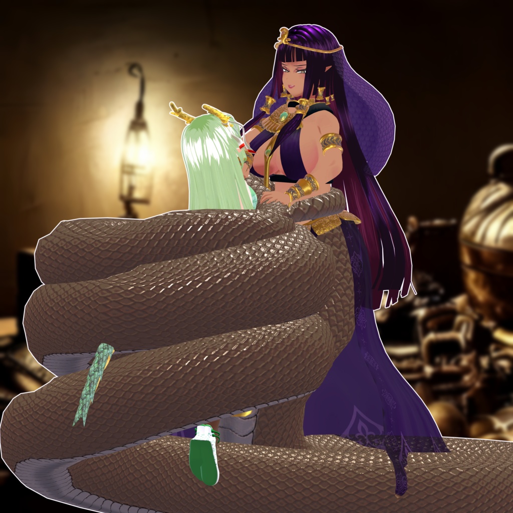 オリジナル3Dモデル【レイラ】