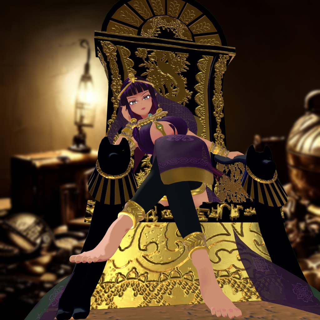 オリジナル3Dモデル【レイラ】